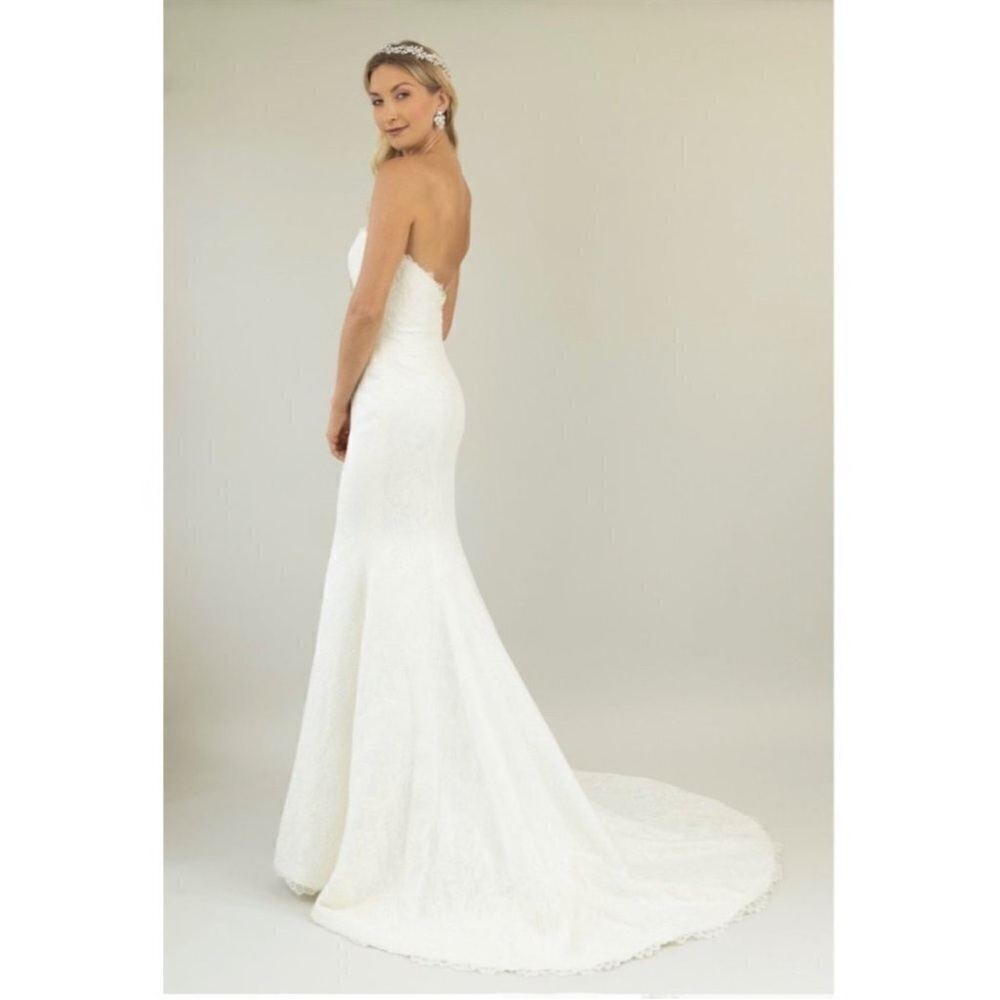 Augusta Jones Women's Jayma Strapless Lace Wedding Dress - 14